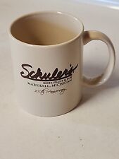Scarce c. 2009 Schuler's Restaurant Marshall, Michigan 100th Anniversary Cup picture
