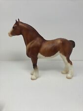 Breyer Horse Traditional Clydesdale Mare #83 Chestnut Color, Vintage 1970s picture