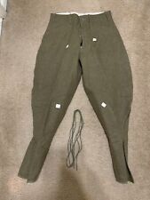 Inter-War period 1930s US Army breech pants trousers NOS W/ Cutter Tags 32x27  picture