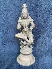 India Bronze Goddess Statue Figurine Sculpture, 10.5
