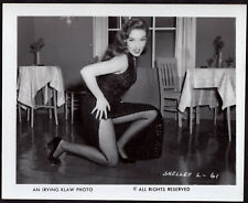 STRIPPER FETISH MODEL SHELLEY LEIGH IRVING KLAW VINTAGE ORIGINAL 4X5 1950'S #61 picture
