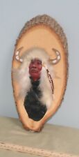 Vintage Great American Collection Native chief wall decor picture