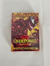 1995 Marvel Comics OverPower Card Game Lethal Allies Starter Deck Sealed picture