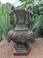 Antique Italian Grand Tour Bronze Vase w/ Fauns & Rams Heads SOTHEBY'S $5-$7 K picture