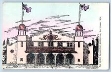 1908 La Crosse Saengerfest Auditorium Building La Crosse Wisconsin WI Postcard picture