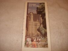 AAA Road Map of Chicago & Vicinity from 1985 picture
