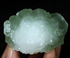 180g 70mm Green Fluorite 'Balls' on lustrous clear Quartz from China CMM691701 picture