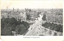 Bird's Eye View of Leidseplein, Amsterdam, Netherlands Postcard picture