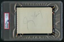 Jimmy James Stewart signed autograph auto 4x6 Vintage Album Page PSA Slabbed picture