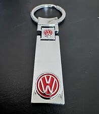Nicest Elegant VW Volkswagen Keychain Online - Sleek Mirror Finish , RED Logo picture