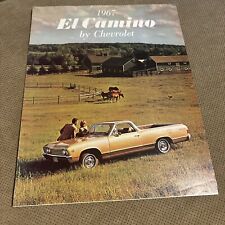 Original 1967 Chevrolet El Camino Sales Brochure Catalog picture