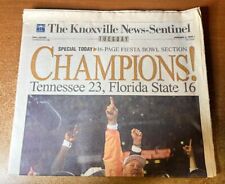 TENNESSEE VOLS 1998 NATIONAL CHAMPS KNOXVILLE News SENTINEL NEWSPAPER picture