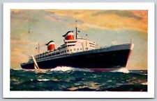 Postcard New SS United States Sea Post 1956 D41 picture
