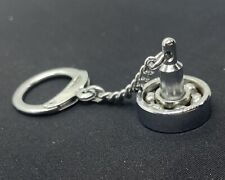 Bearing SKF  WHITE METAL MINIATURE KEYCHAIN VINTAGE RARE SIGNED SWEDEN  SILVERIY picture