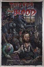 🩸💀 THICKER THAN BLOOD TP SIMON BISLEY PAINTED EDITION 2017 TPB OOP MIKE PLOOG picture