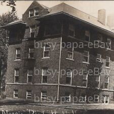 1915 RPPC Nessie Women Dormitory Blodgett Hall Hedding College Abingdon Postcard picture