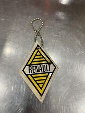 Vintage Renault French Auto Car Manufacturer Automotive Keychain Key Ring Chain picture