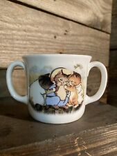 VTG 1997 Wedgewood Peter Rabbit Beatrix Potter Nursery Baby Cup 2-Handled Mug picture