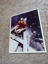 Olivia Newton John 8 x 10 Color Photo in Boat picture