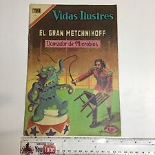 1970 SPANISH COMICS VIDAS ILUSTRES #241 EL GRAN METCHANIKOFF NOVARO MEXICO picture
