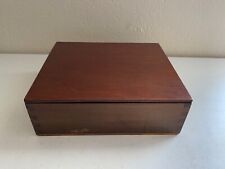 Vintage Dovetailed Wood Candle or Humidor Box picture