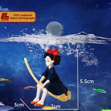 Anime Little Witch Qiqi cute Fish Tank landscape Accessories Decoration Figure picture