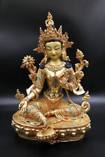 Jeweled White Tara Copper Statue: Elevate Your Spiritual Journey, 13