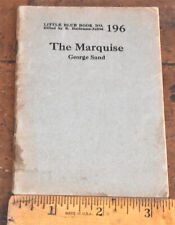 Vintage Little Blue Book No. 196 The Marquise by George Sand picture