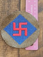 1920s US Army 45th Infantry Division Blue Medical Battalion Wool Patch L@@K picture