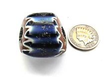 AAA+ Original Antique Chevron 7 Seven Layer African  Trade Bead    W2  A93 picture