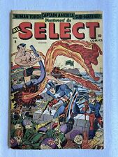 All-Select Comics #5  (1945) - Timely   Schomburg WWII Cover picture