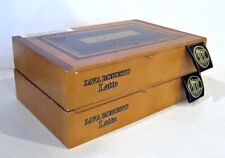 2 JAVA ROBUSTO LATTE CIGAR BOXES - Empty Wooden picture