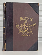 Antiquarian History of Freemasonry & Concordant Orders 1911 Illus Sub Only picture