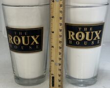 2 The Roux House 12 Oz Beer Glasses Bud Lite Lime, Bud Select picture