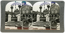 Stereo, Keystone View Company, A Well Curb by Michael Angelo, Certosa Monastery, picture