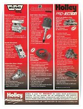 Holley Performance Weiand Annihilator Pro-Jection Vintage 1999 Print Magazine Ad picture