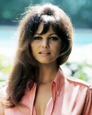 Claudia Cardinale sexy in red shirt 8x10 Real Photo picture