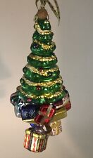 CHRISTOPHER RADKO Christmas Tree Fantasy 3 Gift Ornament Retired picture