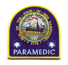 New Hampshire State Paramedic EMS Patch New Hampshire NH picture