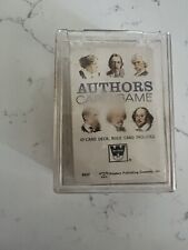 Vintage 1950's Whitman Publishing Co No. 3010 Authors Card Game Complete No Box picture