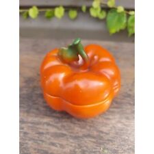 Vintage Royal Bayreuth Bavarian Tomato Shaped Porcelain Container picture