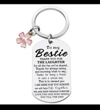 To my Bestie Friendship Medal Keychain New  picture