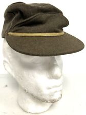 Canadian Military Issue Khaki Green Buffalo Field Cap Hat picture