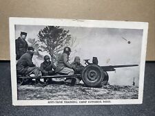 ￼ Anti-Tank Training, Camp, Edwards, Massachusetts Postcard ￼ picture