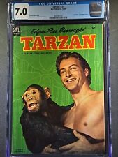 1953 TARZAN #51 - Lex Barker photo cover with chimp - Dell - CGC 7.0 picture