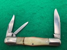 💯1878-1932 beauty NEW YORK KNIFE Co.  3 blades, 
