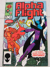 Alpha Flight #21 Apr. 1985 Marvel Comics picture