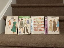 Vintage Lot Of 8 - Size 14/16 Clothing Patterns - Butterick, Simplicity, Mcalls picture