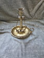 Vintage Maritime Ship Nautical Swivel Brass Candle Holder Mid Century Modern picture