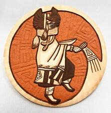 Hopi tile by Marty & Elvira Naha Nampeyo titled Crow Mother 1994 picture